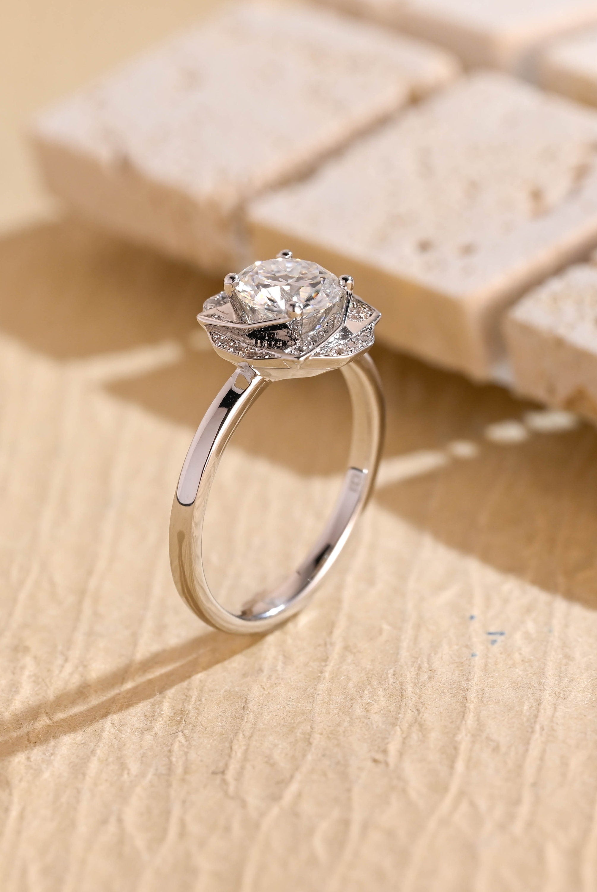 Diamond Cluster Style Ring
