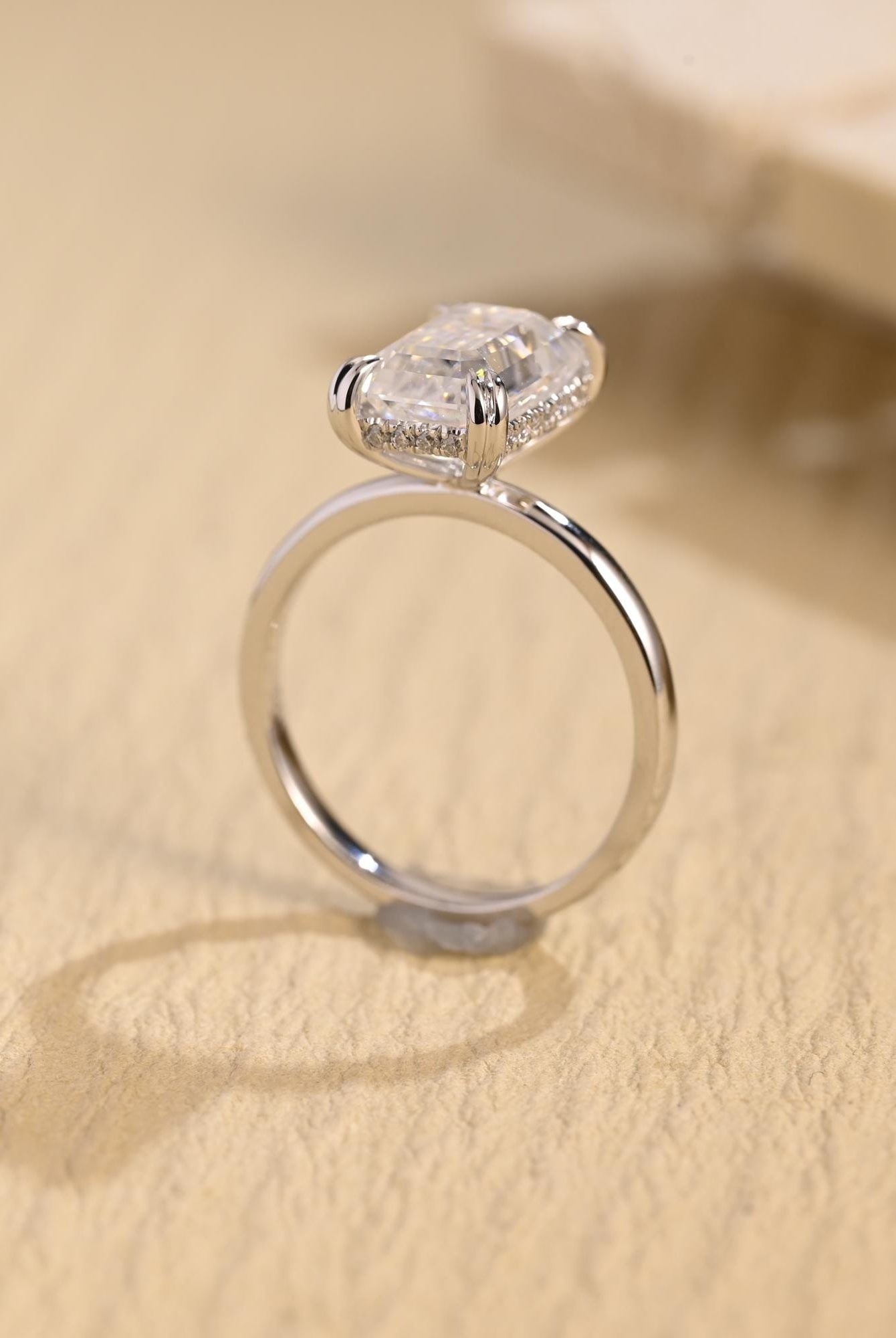 Emerald Cut Engagement Ring