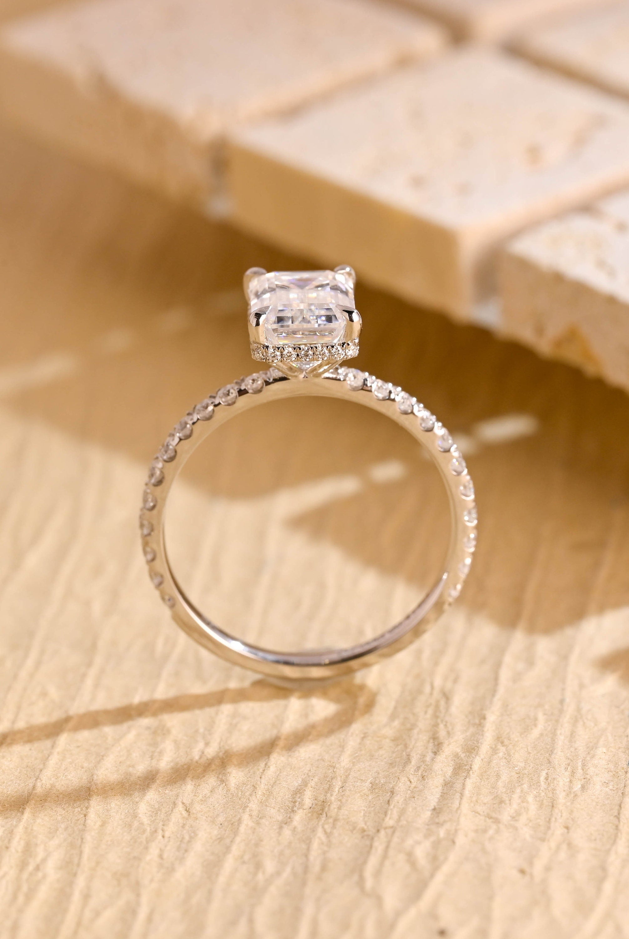 Emerald Cut Engagement Ring