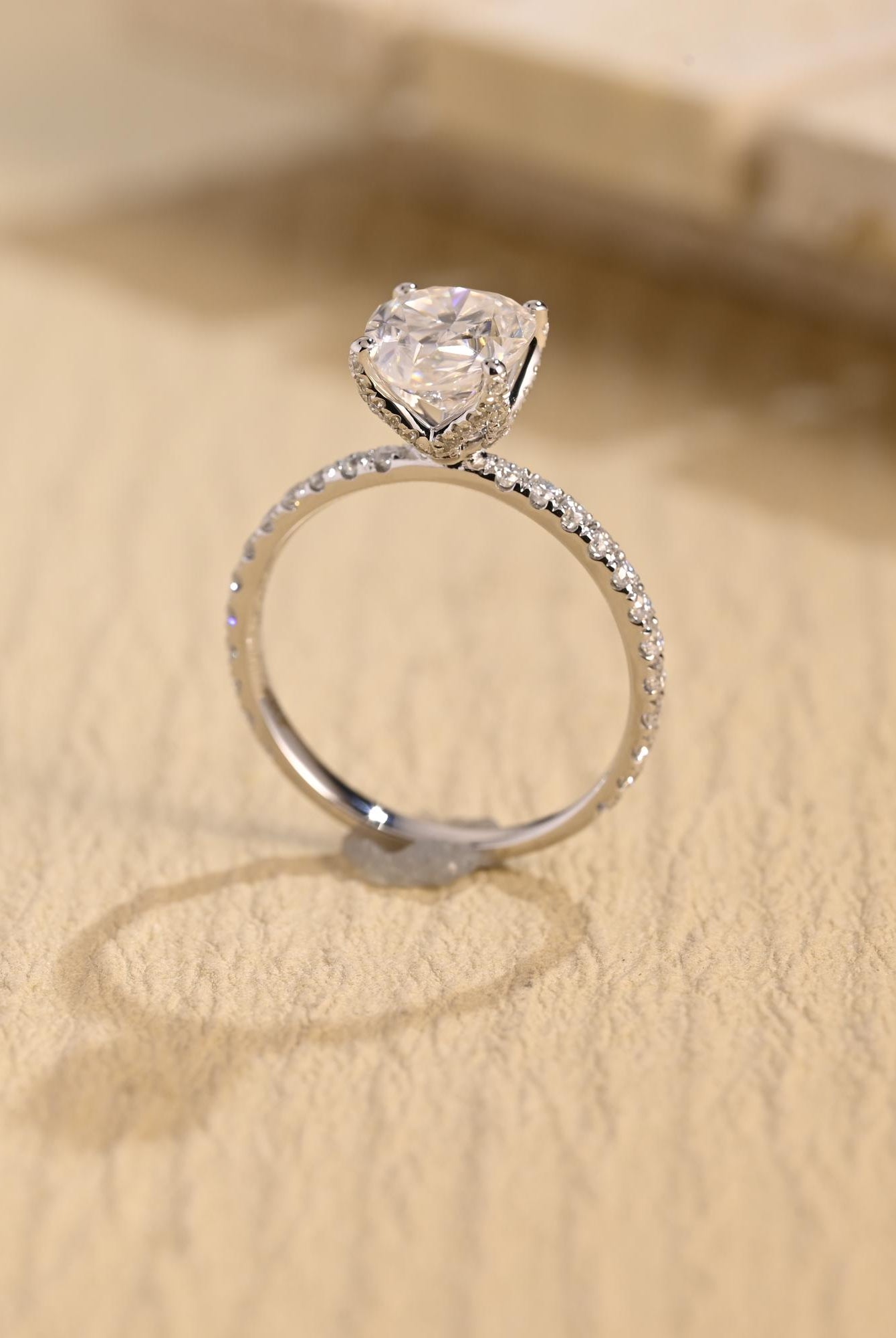 Pear Shaped Engagement Ring