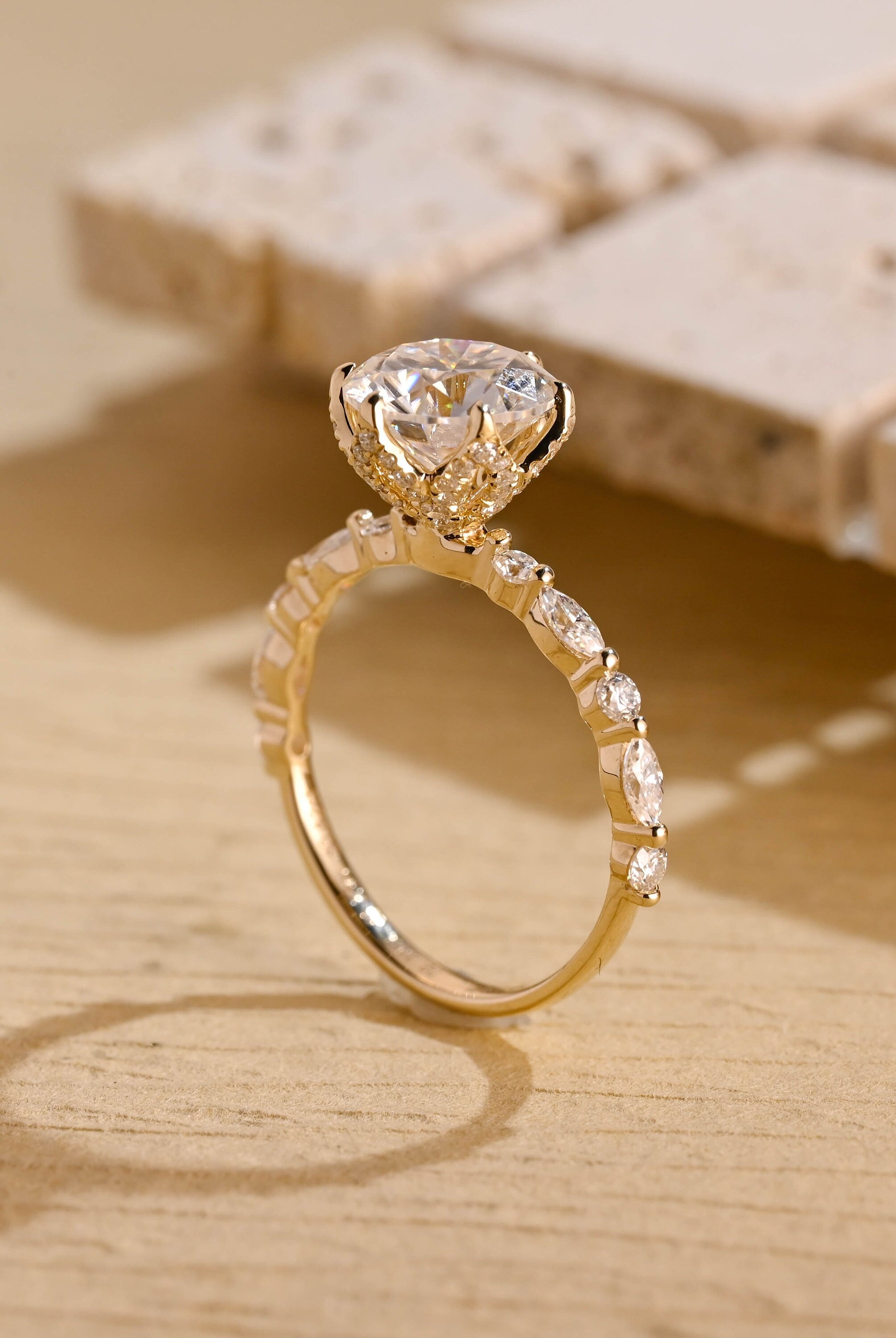 Classic Round Engagement Ring