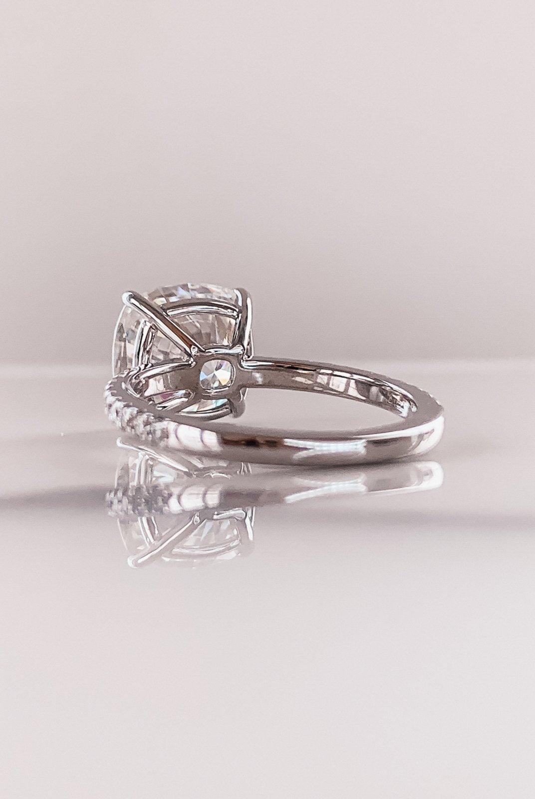 Moissanite wedding jewelry for budget wedding