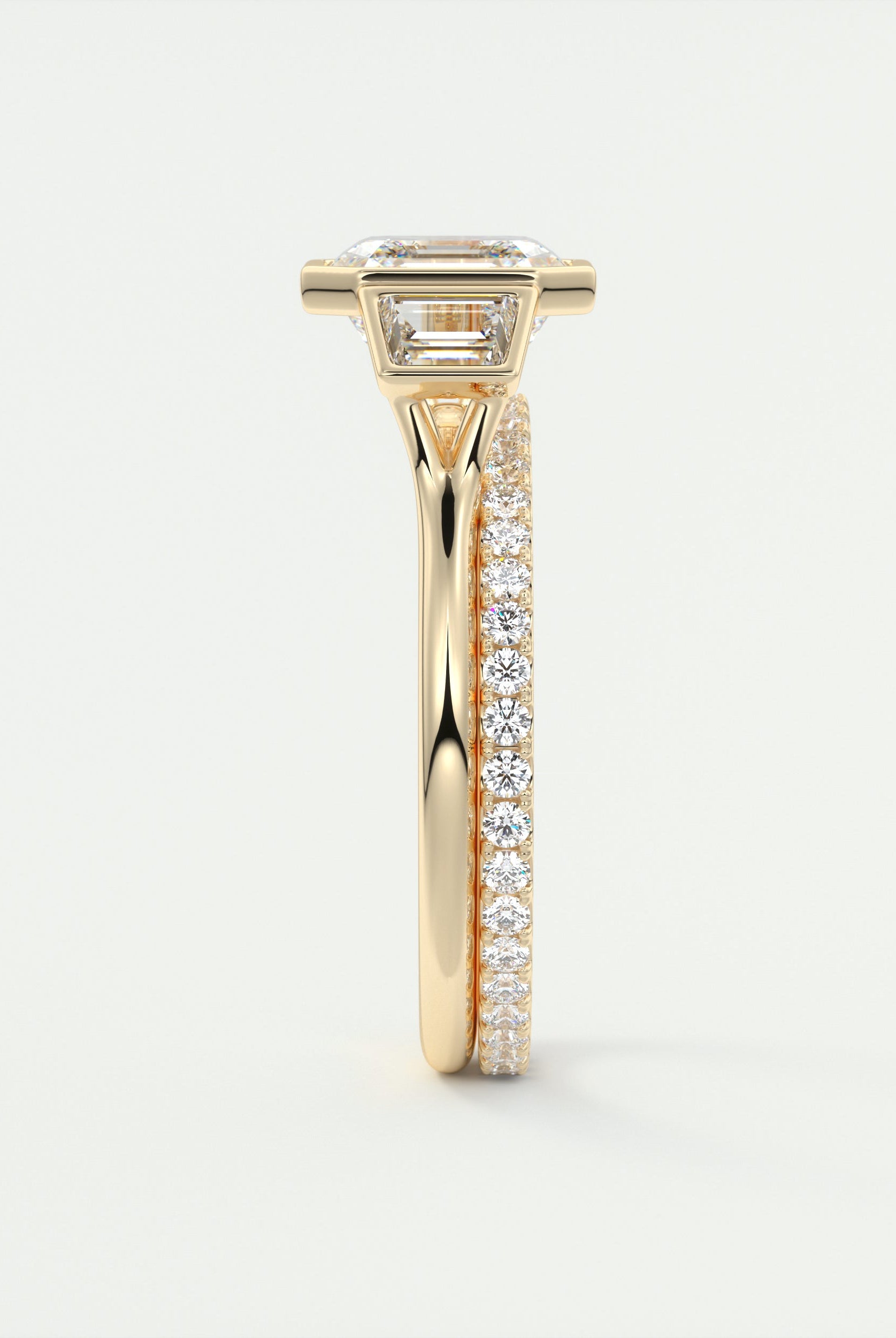 Three Stone Engagement Ring