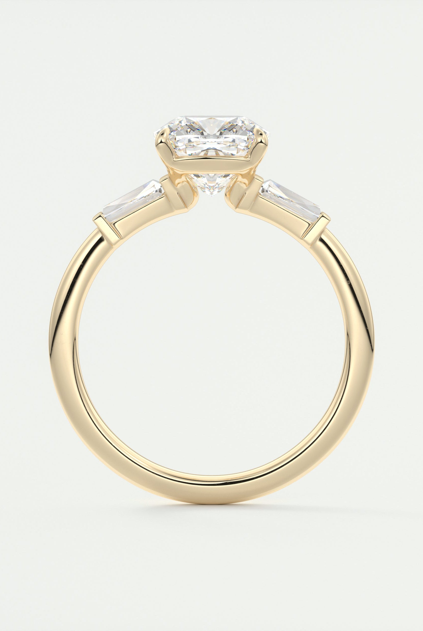 Moissanite Diamond Ring