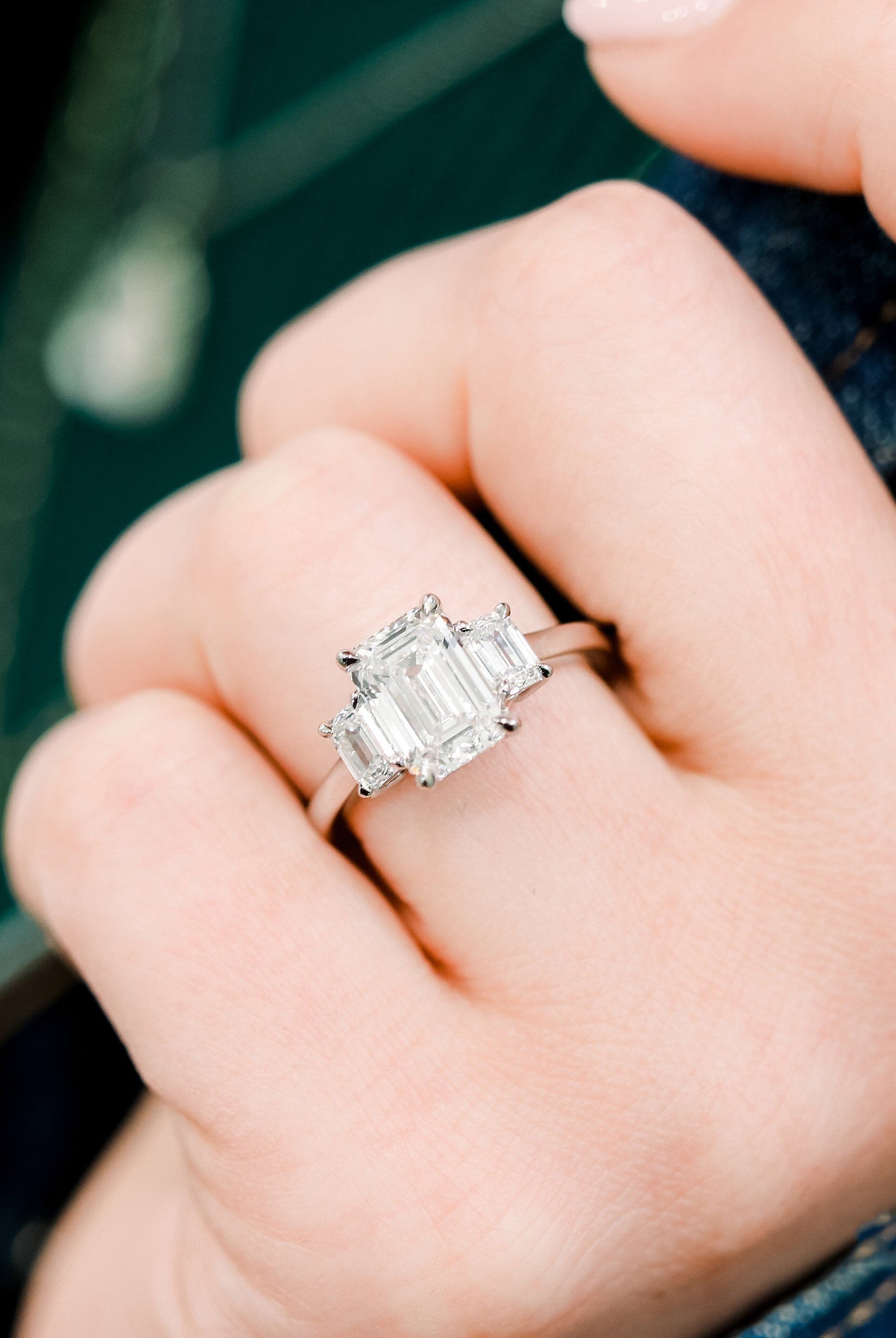 Moissanite Ring for Women