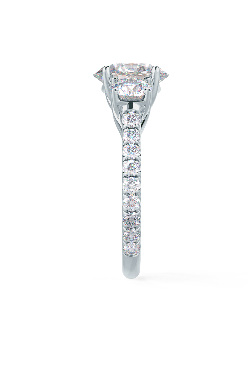 Three Stone Engagement Ring