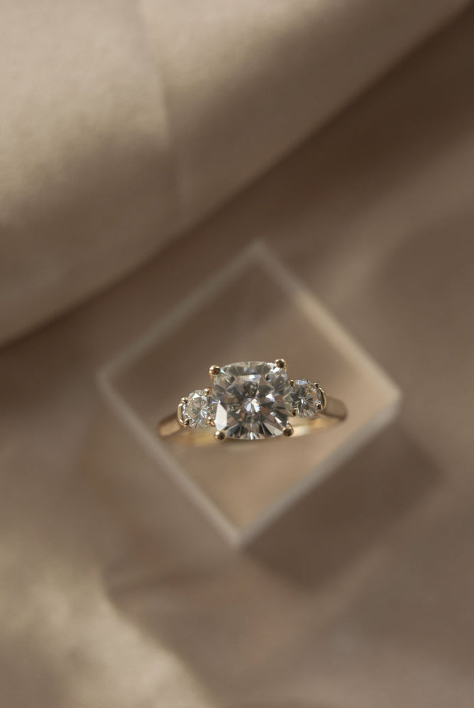 Affordable Cushion Engagement Ring