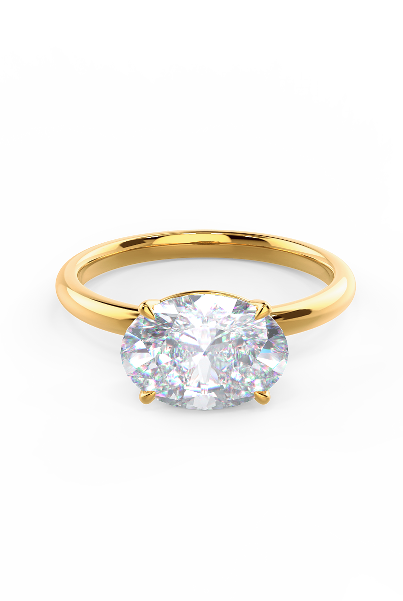 Luxury Oval Engagement Ring