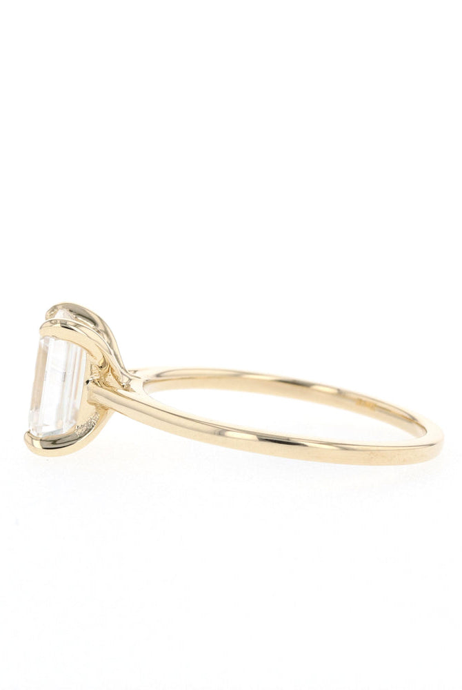 Moissanite Solitaire Ring
