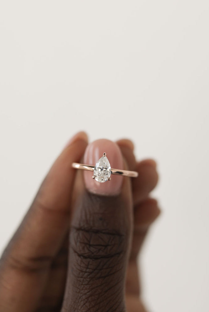 Pear Proposal Ring