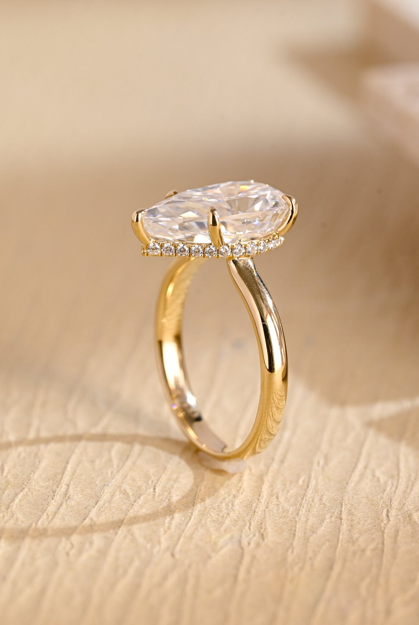 Luxury Pear Engagement Ring