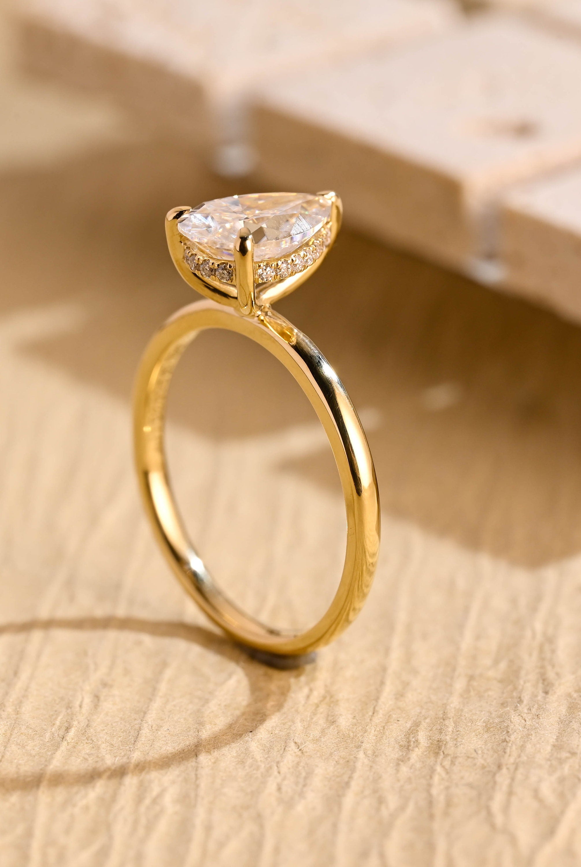 Bridal Moissanite Engagement Ring