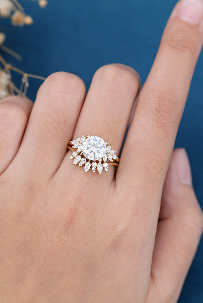 1-90-ct-round-shaped-moissanite-cluster-bridal-set
