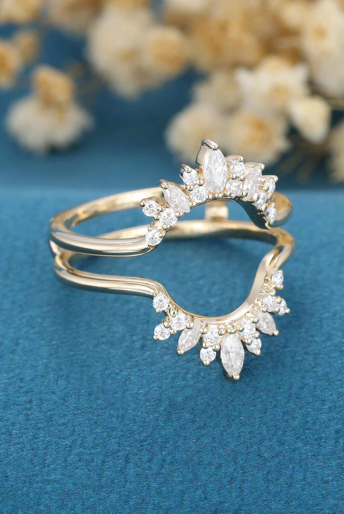 3-80-ct-round-marquise-pear-shaped-moissanite-multi-stones-wedding-band