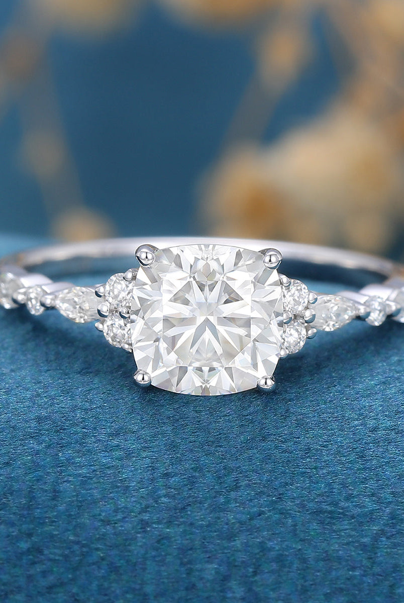 1-21-ct-cushion-shaped-moissanite-cluster-engagement-ring