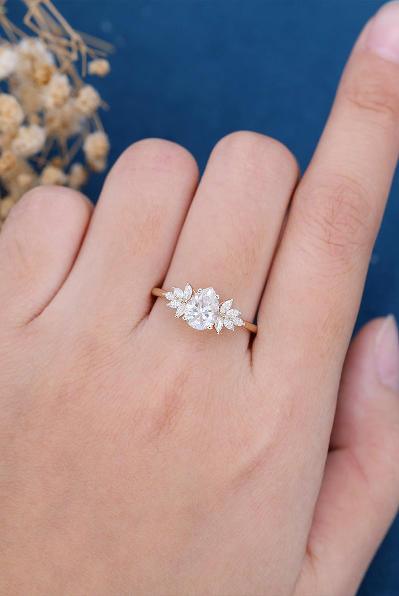 pear-shaped-moissanite-cluster-engagement-ring-11
