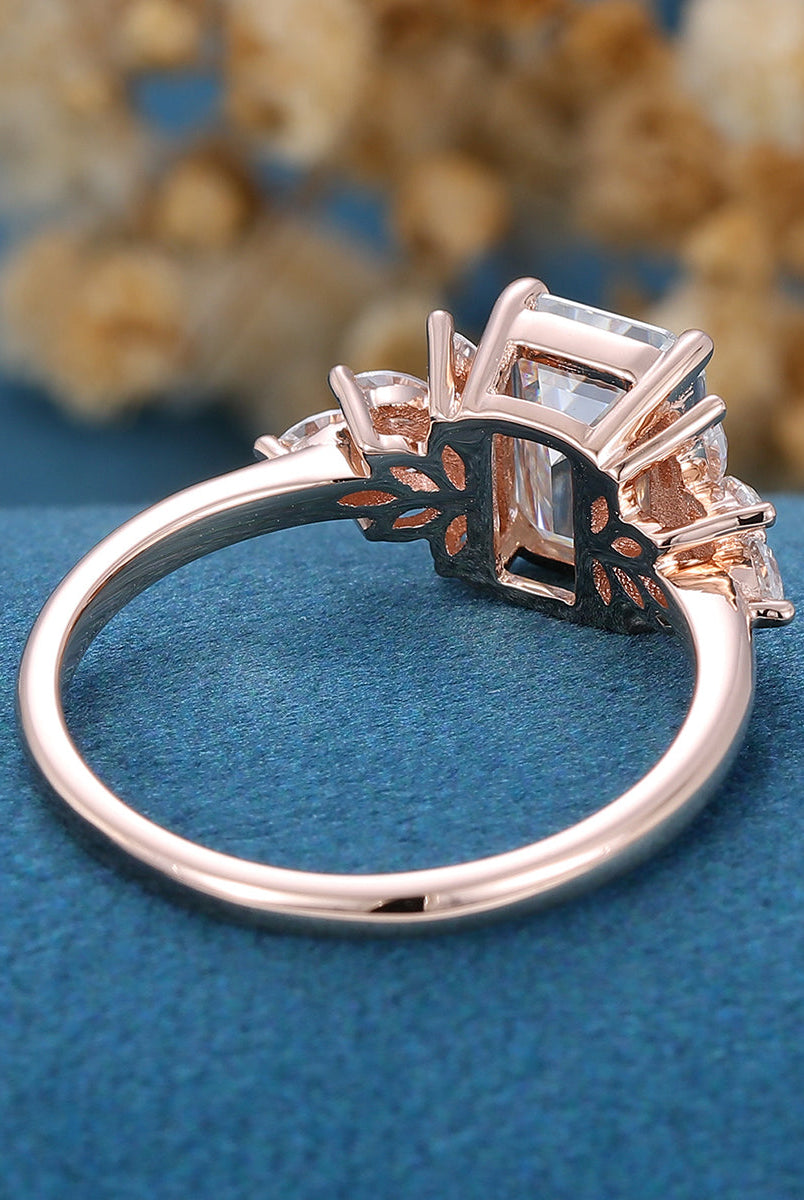 1-60-ct-emerald-shaped-moissanite-cluster-engagement-ring-10