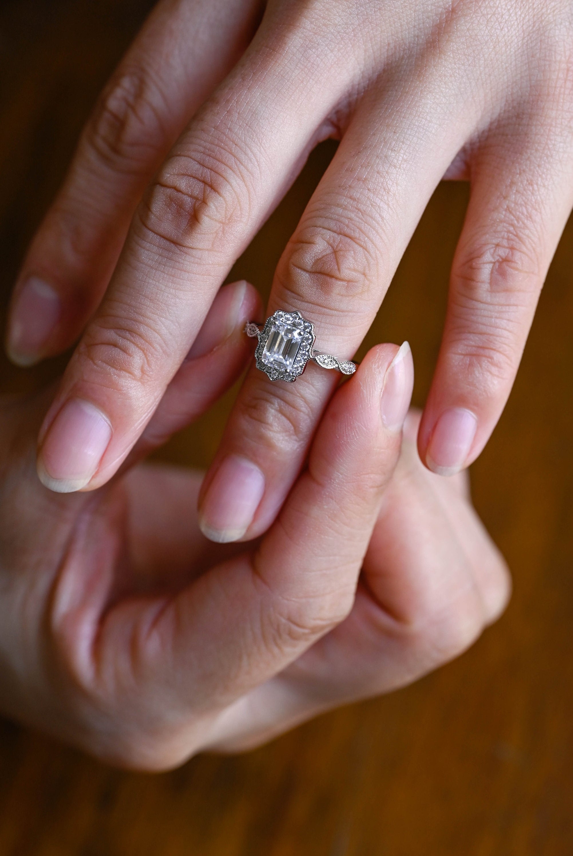 Luxury Moissanite Ring
