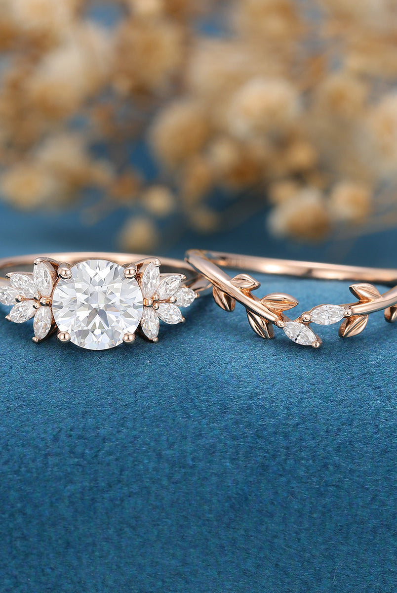 1-1-ct-round-shaped-moissanite-cluster-bridal-set