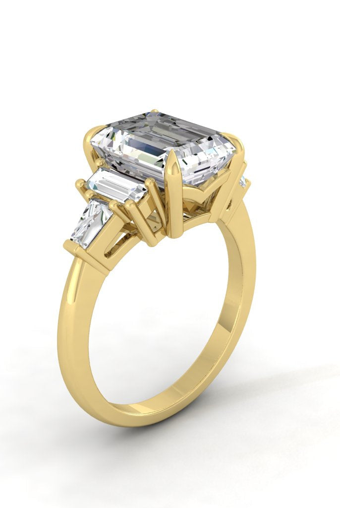 emerald-cut-3-stone-moissanite-engagement-ring