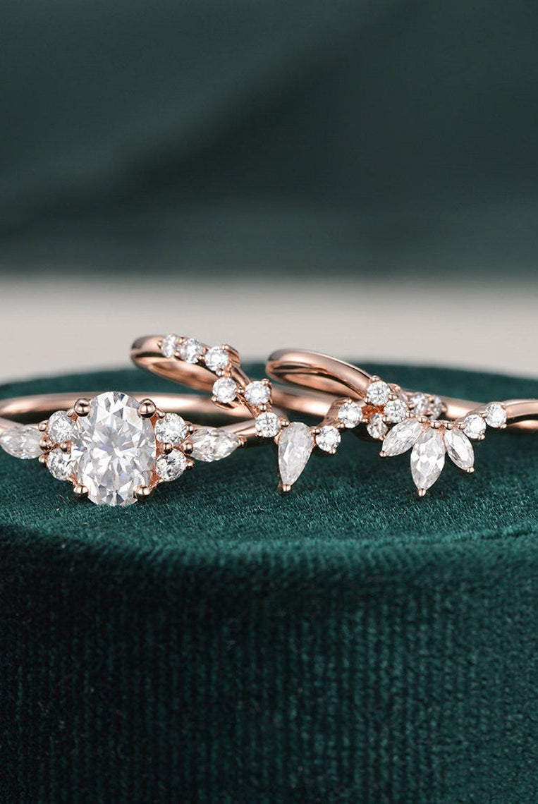 1-0-ct-oval-cut-cluster-halo-moissanite-bridal-ring-set-1