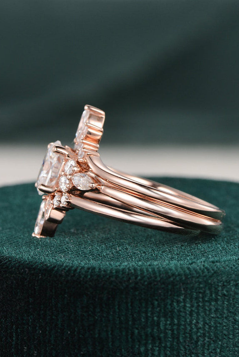 1-0-ct-oval-cut-cluster-art-deco-moissanite-bridal-ring-set