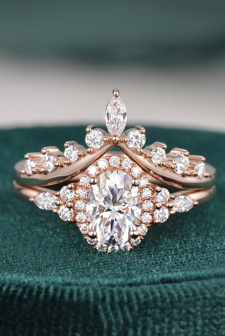 2-0-ct-oval-cut-cluster-halo-moissanite-bridal-ring-set-1