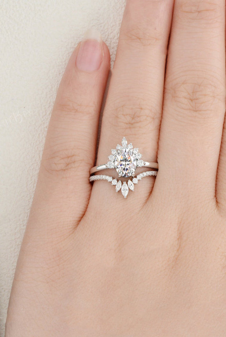 1-50-ct-oval-cut-cluster-art-deco-moissanite-bridal-ring-set