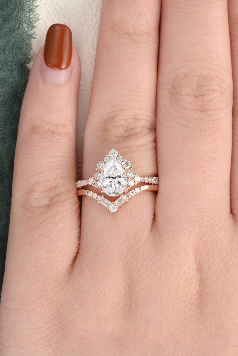 1-50-ct-pear-cut-cluster-art-deco-moissanite-bridal-ring-set-1