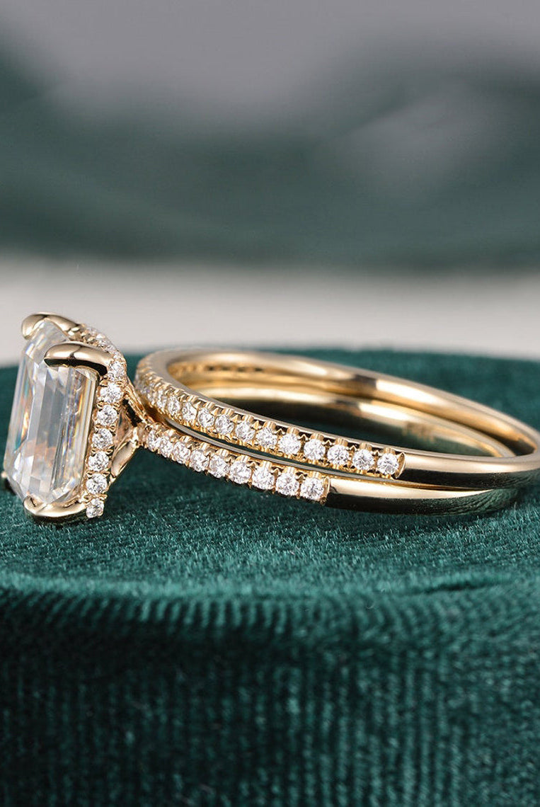 1-50-ct-emerald-cut-hidden-halo-moissanite-bridal-ring-set