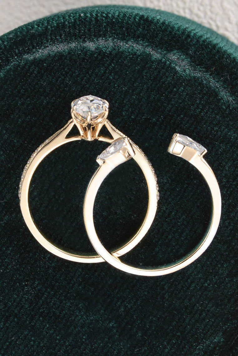 marquise-cut-pave-moissanite-bridal-ring-set