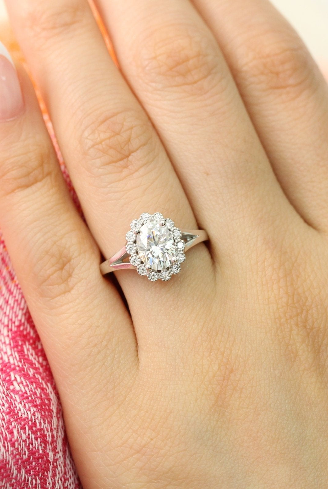 Antique Style Engagement Ring