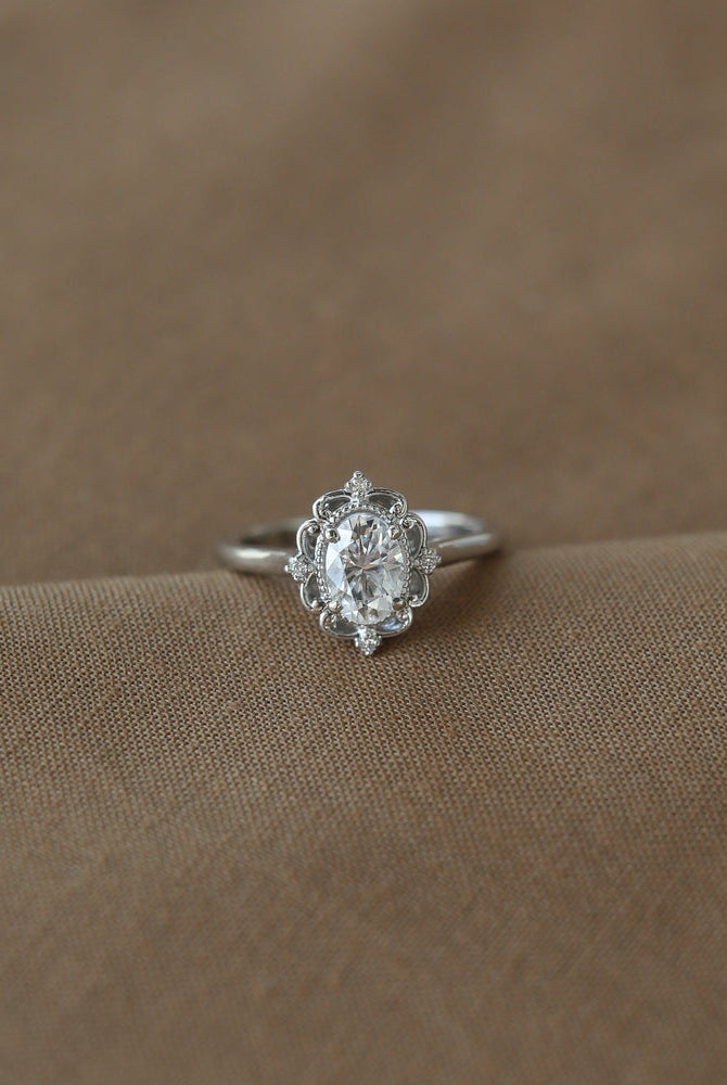 Oval Bridal Ring