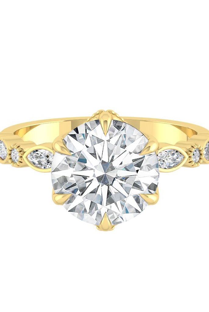 round-cut-pave-moissanite-engagement-ring