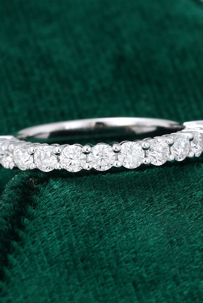 round-moissanite-half-eternity-wedding-band