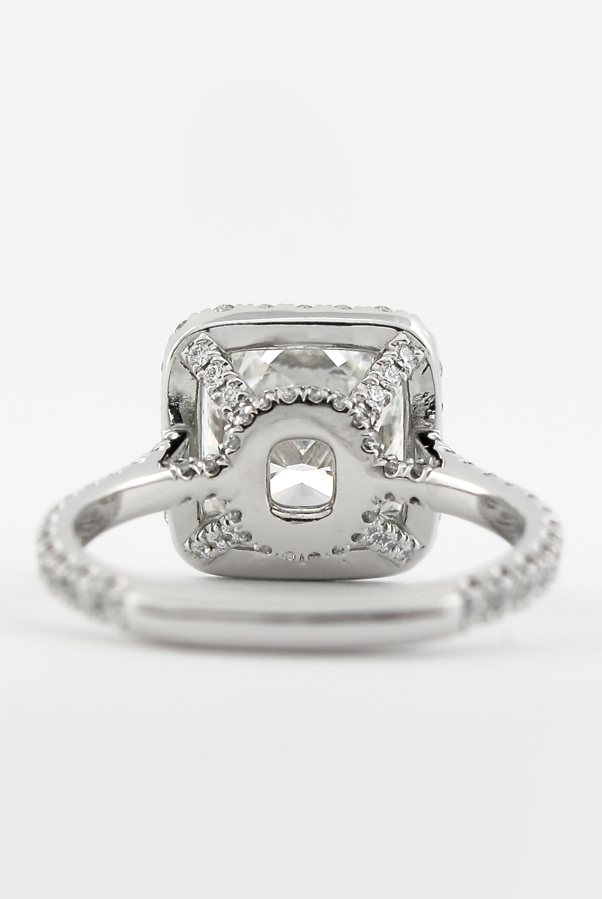 Moissanite Halo Ring