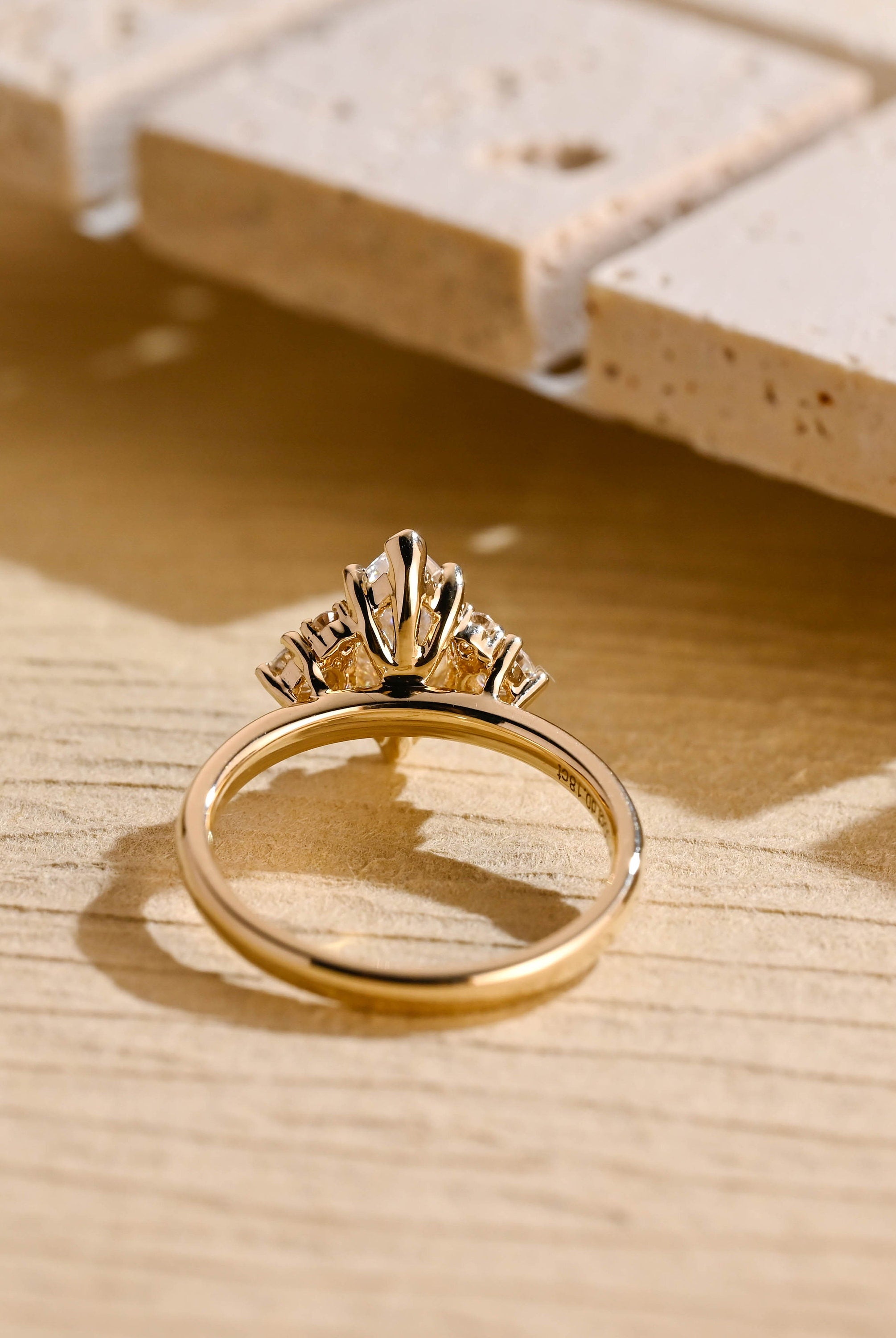 Marquise Cluster Ring