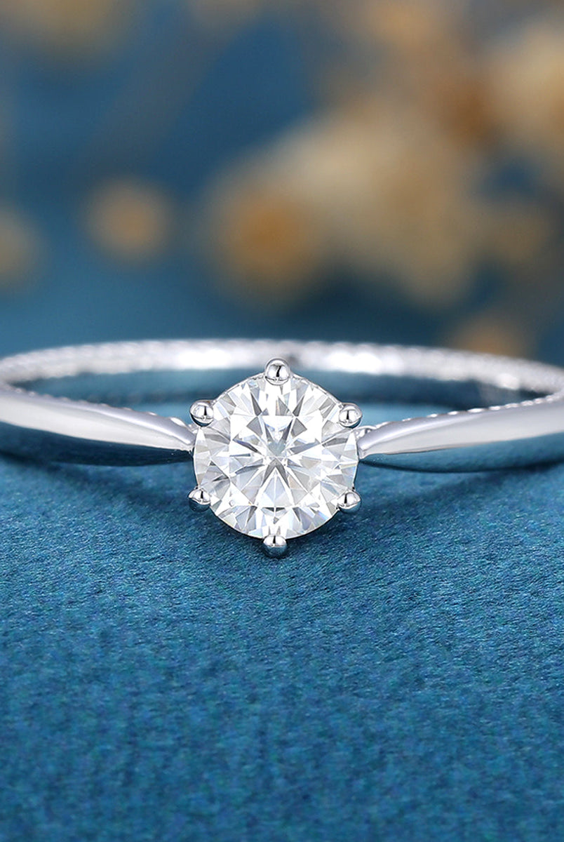 round-shaped-moissanite-solitaire-engagement-ring-3
