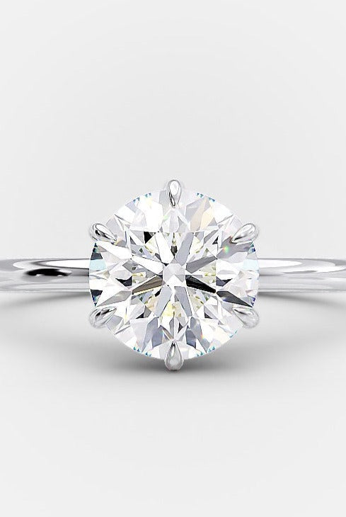 titanium moissanite ring