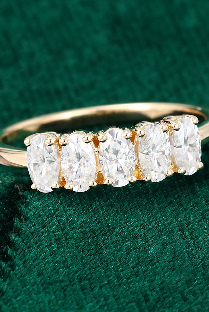 oval-moissanite-five-stone-wedding-band-2