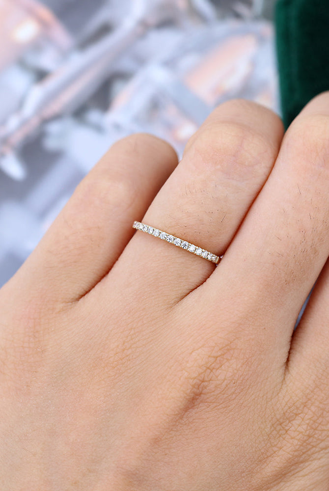 round-moissanite-half-eternity-wedding-band-2