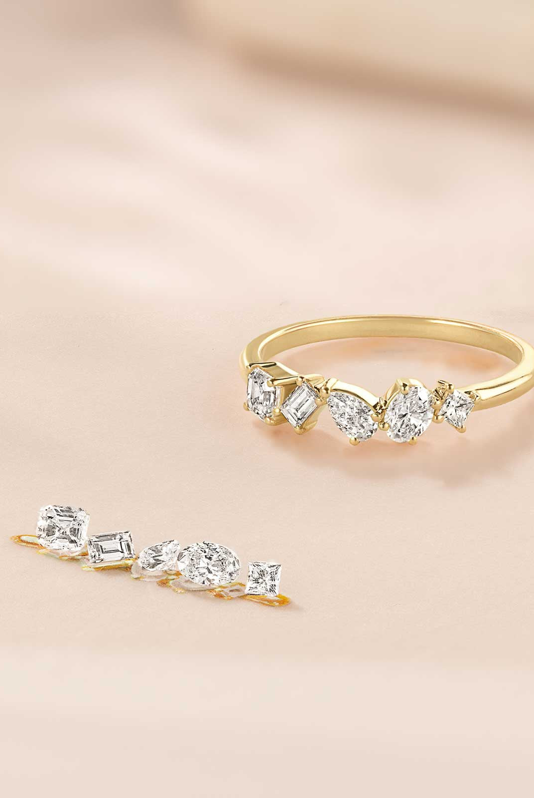 asscher-baguette-oval-princess-pear-shaped-moissanite-multi-stones-wedding-band