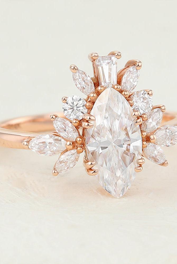 marquise-shaped-moissanite-cluster-engagement-ring-3