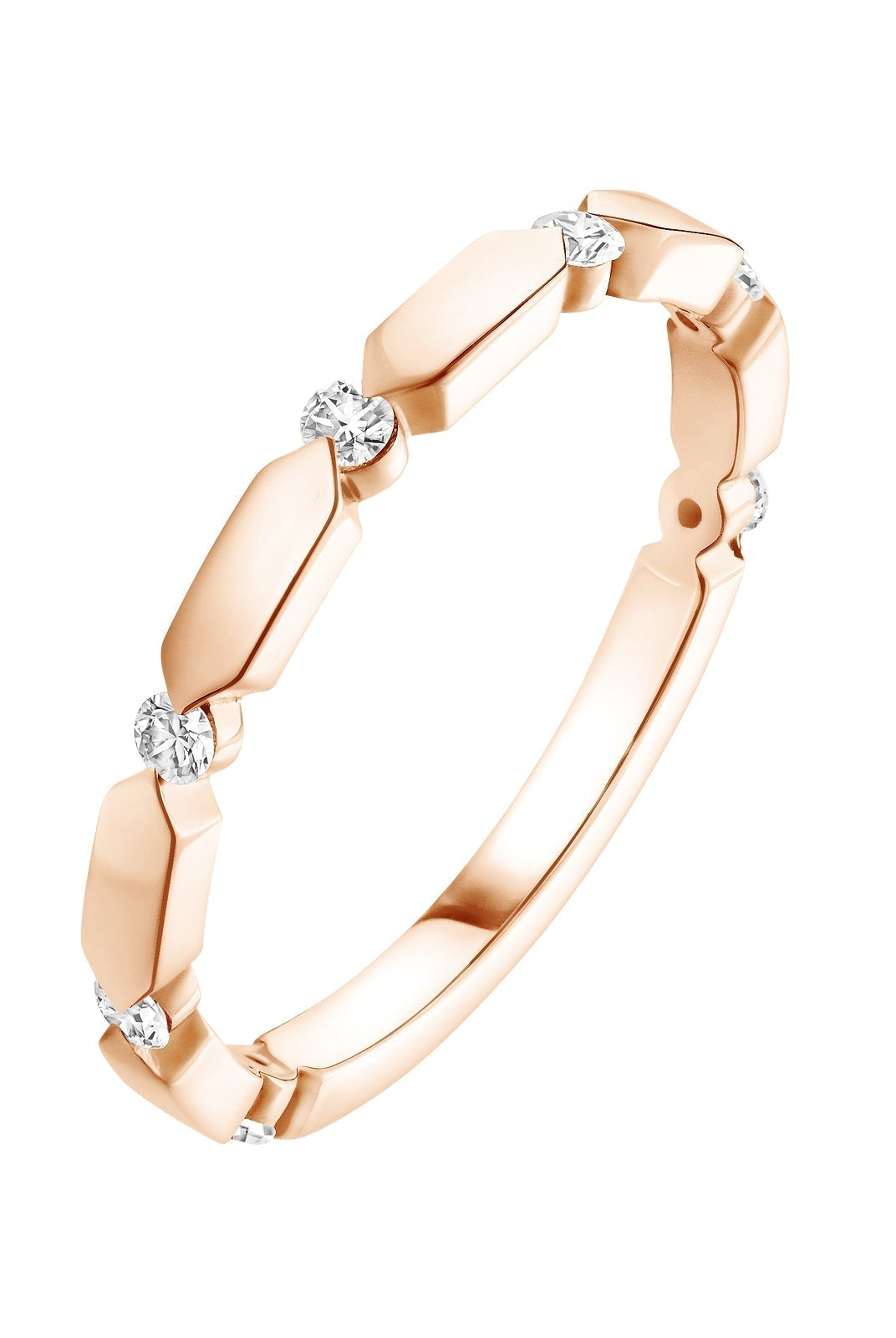 round-shaped-moissanite-dainty-wedding-band