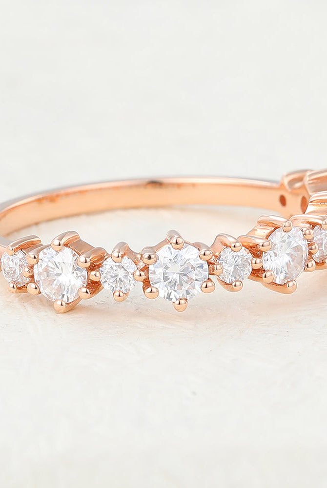 round-shaped-moissanite-half-eternity-wedding-band