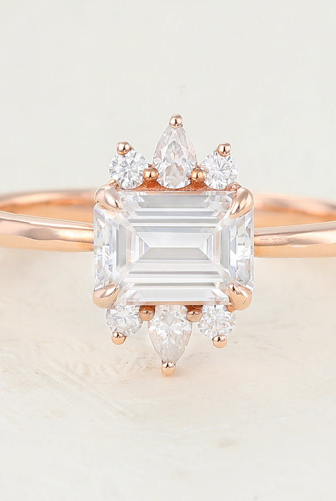 0-92-ct-emerald-shaped-moissanite-cluster-engagement-ring
