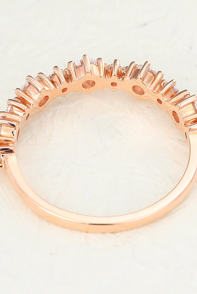 round-shaped-moissanite-half-eternity-wedding-band