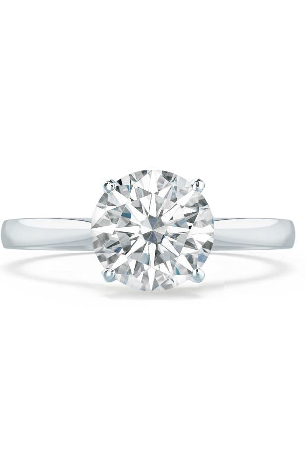 round-shaped-moissanite-solitaire-engagement-ring-8