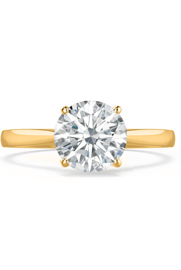 round-shaped-moissanite-solitaire-engagement-ring-4