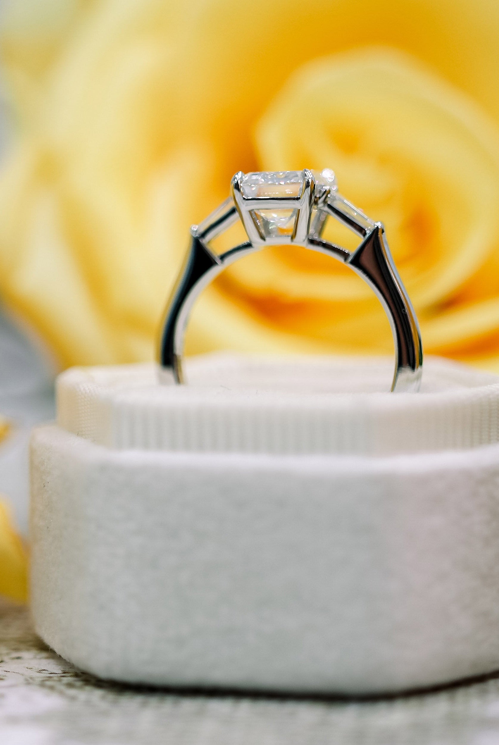 Affordable moissanite wedding jewelry clearance